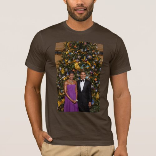 Christmas of President Barack Obama and Michelle T_Shirt