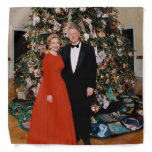 Christmas of US President Bill Clinton &amp; Hillary  Bandana