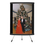 Christmas of US President Bill Clinton &amp; Hillary  Tripod Lamp