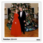 Christmas of US President Bill Clinton &amp; Hillary  Wall Decal