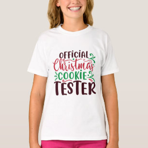 Christmas official cookie tester T-Shirt