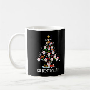 Christmas Oh Dentistree Xmas Tree Dental Hygiene D Coffee Mug