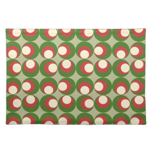 Christmas Olives Cloth Placemat