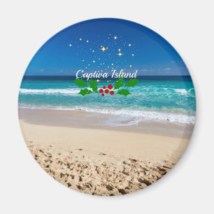 Christmas on Captiva Island, Florida Magnet