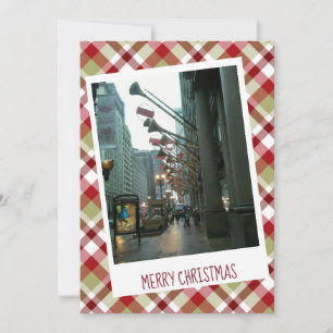 Christmas On State St., Chicago Flat Holiday Card
