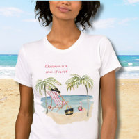 Christmas on the Beach Christmas Bella+Canvas