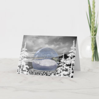 Christmas On The Beach Holiday Card