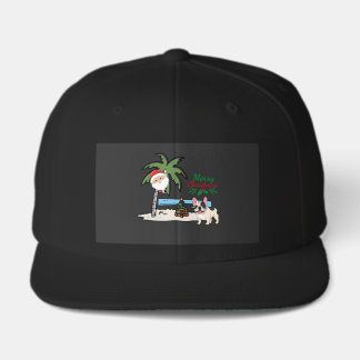 Christmas on the beach visor