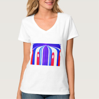 Christmas on the edge chic festive T-Shirt