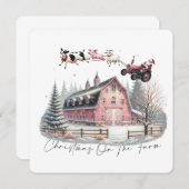 Christmas on the Farm,Merry Christmas (Front/Back)