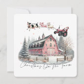 Christmas on the Farm,Merry Christmas (Front)