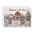 Christmas on the Farm Red Barn Holiday Party