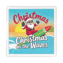 Christmas on the Waves Santa Design