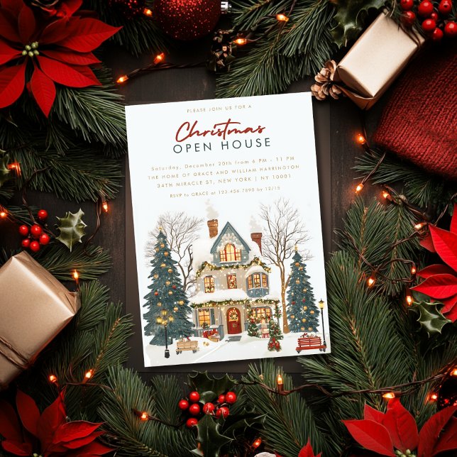 Christmas Open House Invitation (Creator Uploaded)