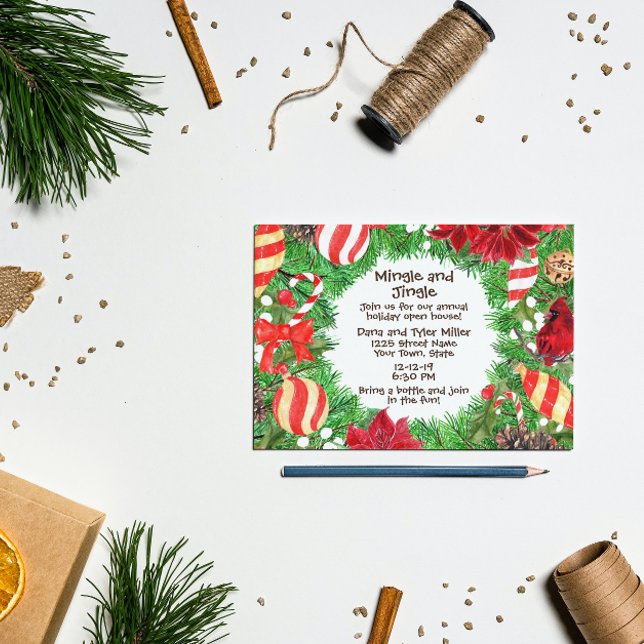 Christmas Open House Invitation (Creator Uploaded)