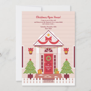 Christmas Open House Invitations