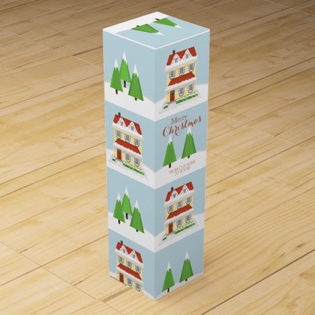 Christmas Open House Wine Box (Front)