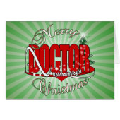 CHRISTMAS Ophthalmologist EYE DOCTOR (Front Horizontal)