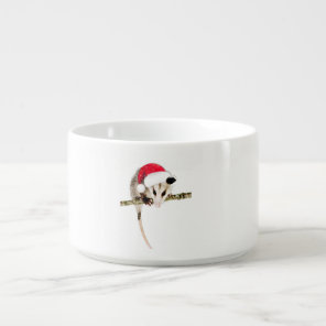 Christmas Opossum Chili Bowl