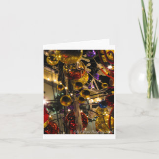 Christmas or Holiday card - Ornaments Design 4