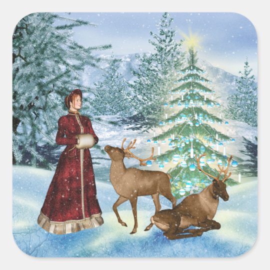 Free Scratch Cards >> Christmas or Yule Victorian Winter Scene Stickers | Zazzle.com Free Scratch Cards >> Christmas or Yule Victorian Winter Scene Stickers | Zazzle.com