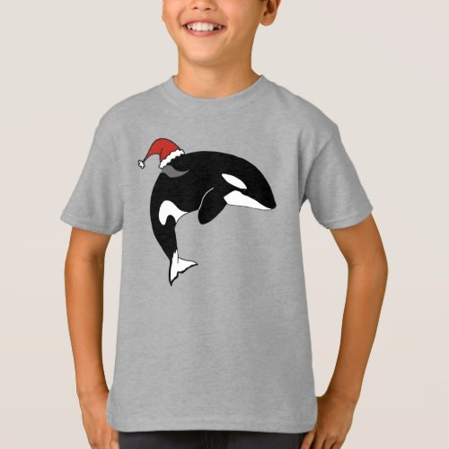 Christmas Orca Killer Whale T_Shirt