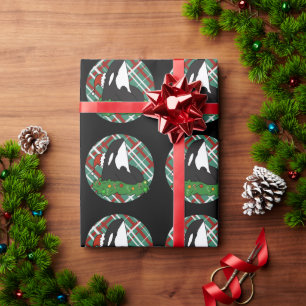 Christmas Orca Killer Whale Wrapping Paper