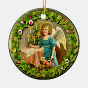 Christmas Ornament 004. Vintage Style. by VintageStyleStudio at Zazzle