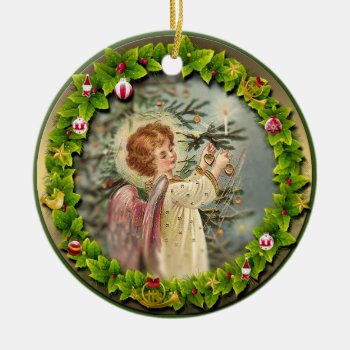 Christmas Ornament 014. Vintage Style. by VintageStyleStudio at Zazzle