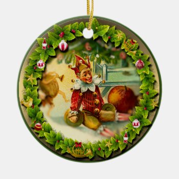 Christmas Ornament 018. Vintage Style. by VintageStyleStudio at Zazzle