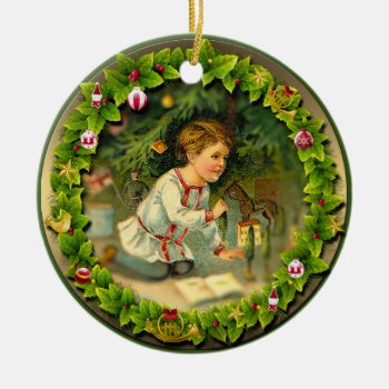 Christmas Ornament 025. Vintage Style. by VintageStyleStudio at Zazzle
