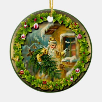 Christmas Ornament 050. Vintage Style. by VintageStyleStudio at Zazzle
