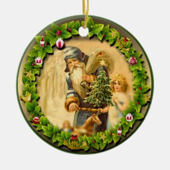 Christmas Ornament 056. Vintage Style. by VintageStyleStudio at Zazzle