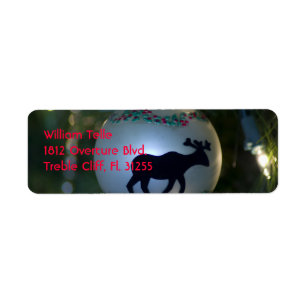 Christmas Ornament 4 Label