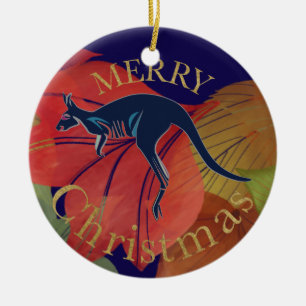 Christmas ornament Australian kangaroo