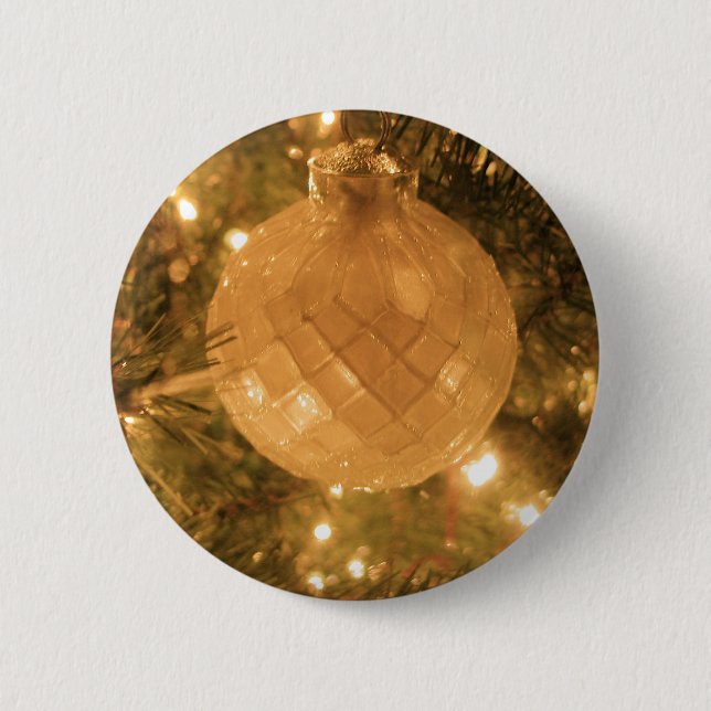 Christmas Ornament Button (Front)