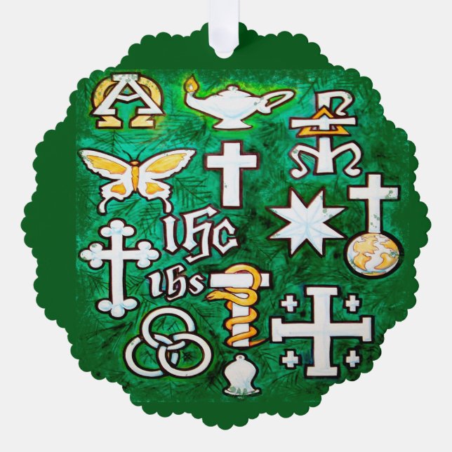 Christmas Ornament Card (Front)