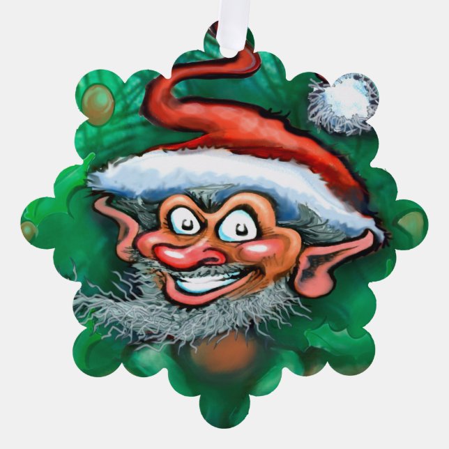 Christmas Ornament Card (Front)