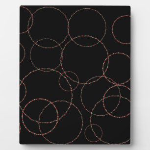 Christmas Ornament Circles Plaque