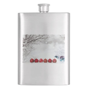 Christmas Ornament Decoration Flask