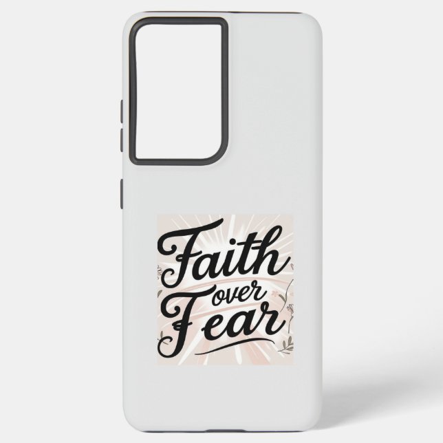  Christmas Ornament Faith Inspired Samsung Galaxy Case (Back)