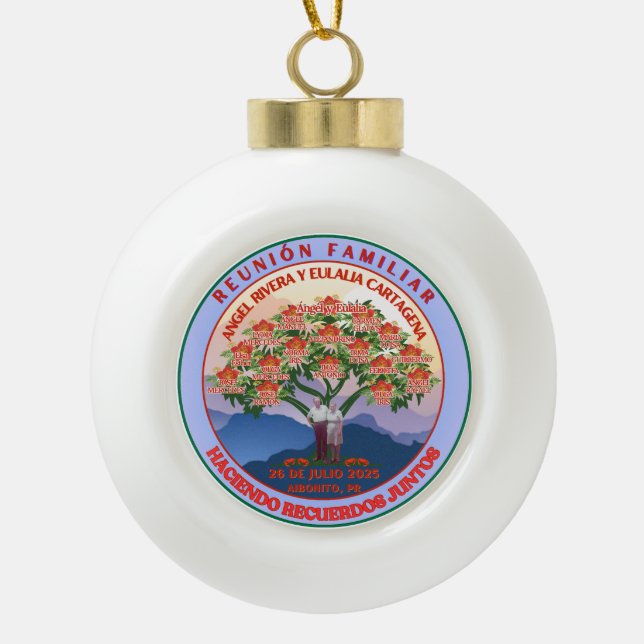 Christmas Ornament Family Reunion (Front)