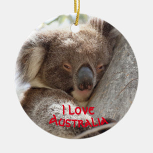 Christmas ornament featuring Koala