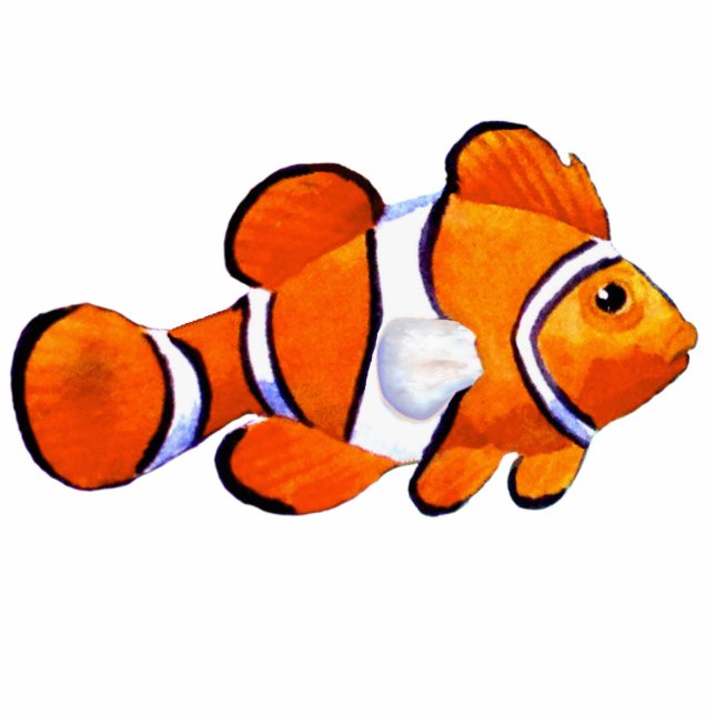 Christmas Ornament Fish Gold (Front)