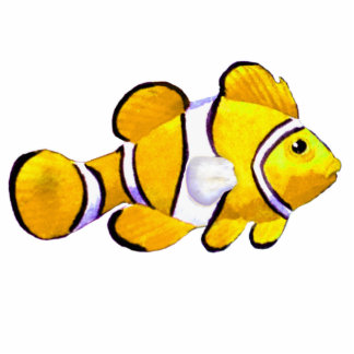 Christmas Ornament Fish Yellow