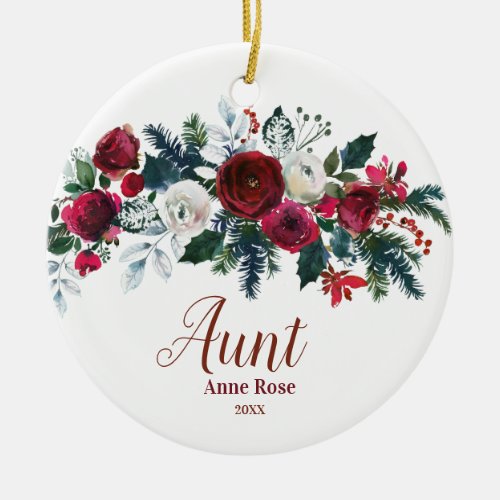 Christmas Ornament for To Be Aunt Gift for Sister
