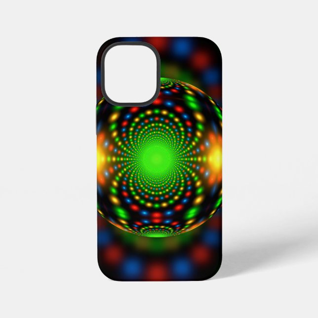 Christmas Ornament Fractal Design-29440 iPhone Case (Back)