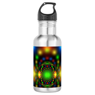 Christmas Ornament Fractal Design-29440 Stainless Steel Water Bottle