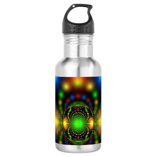 Christmas Ornament Fractal Design-29440 Stainless Steel Water Bottle