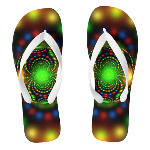 Christmas Ornament FractalDesign Flip Flops